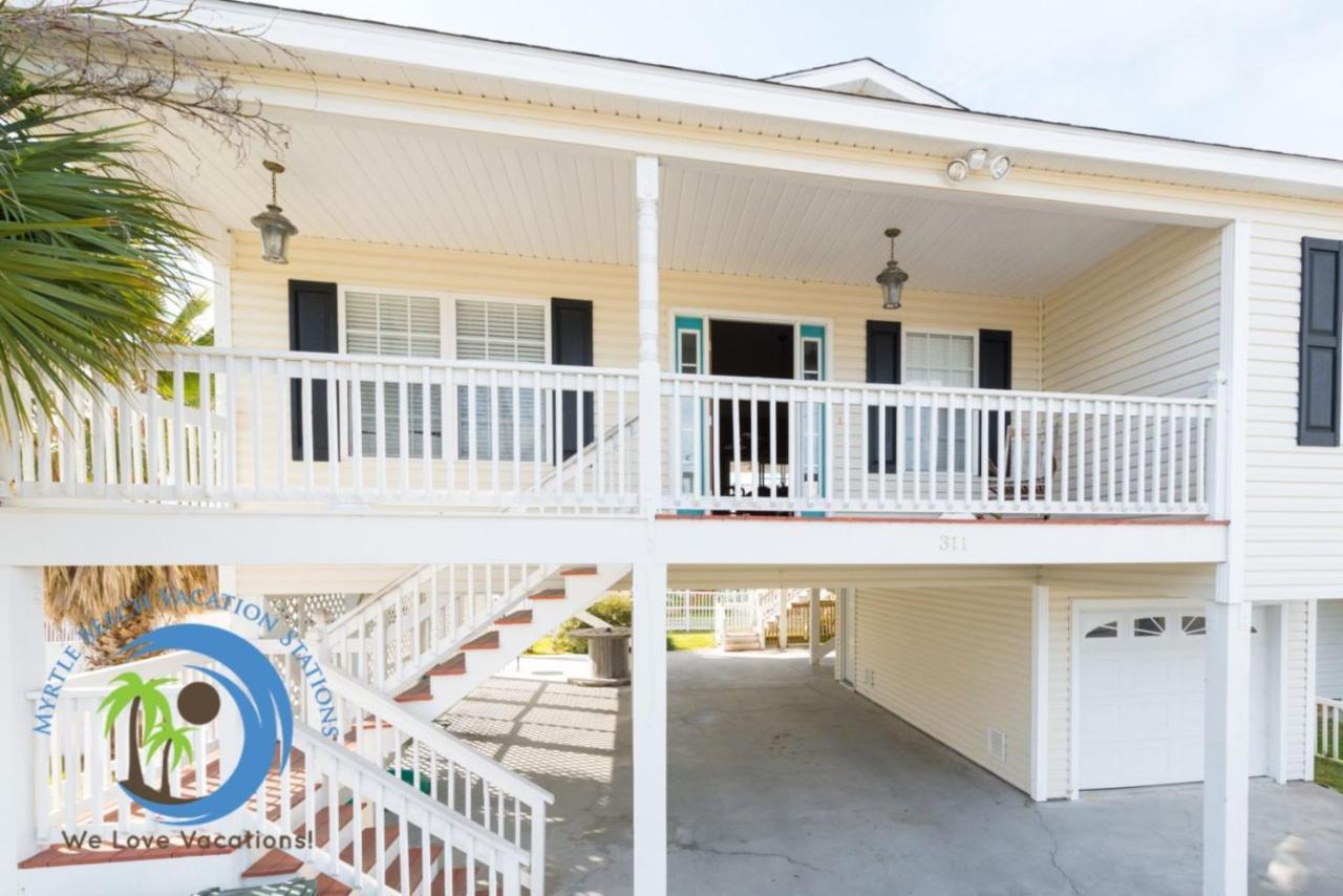 Cherry Grove Beach House Myrtle Beach Bagian luar foto